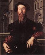 BRONZINO, Agnolo Portrait of Bartolomeo Panciatichi g USA oil painting reproduction